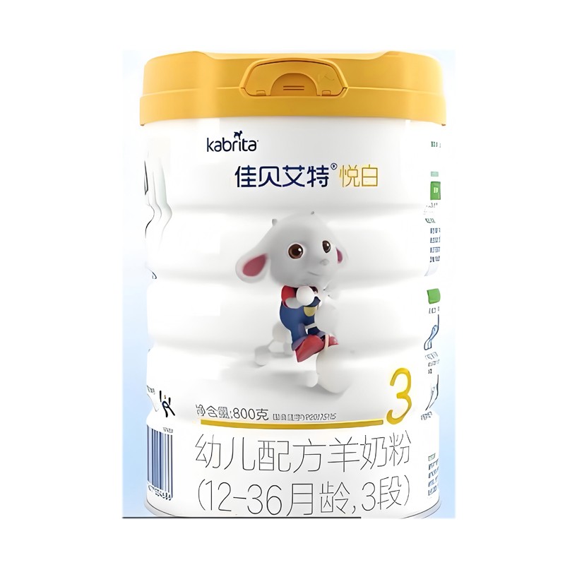 佳贝艾特悦白幼儿配方羊奶粉400g  3段