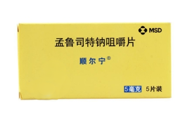 顺尔宁 孟鲁司特钠咀嚼片5mg*5片